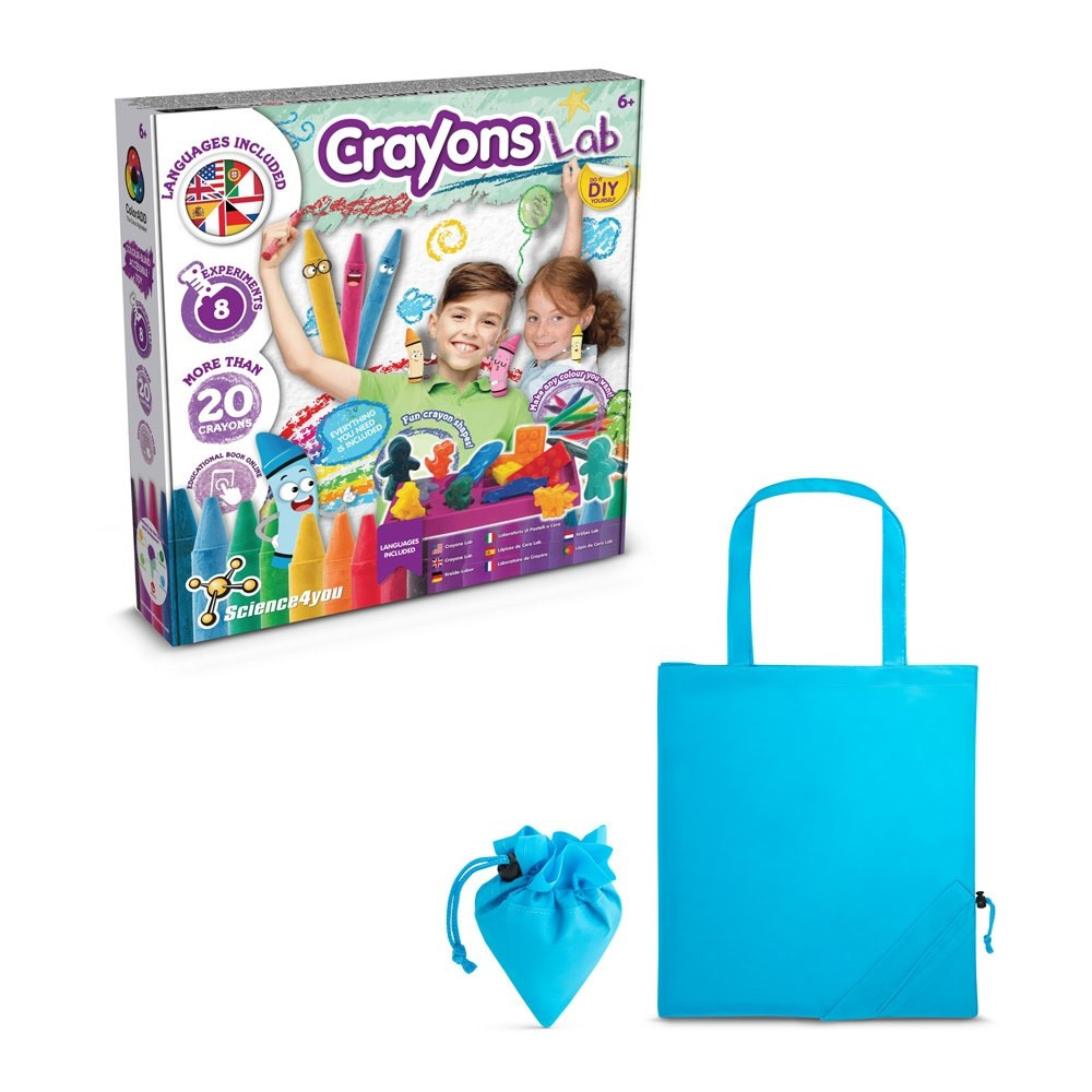 Crayon Factory Kit II. Lernspiel lieferung inklusive einer faltbaren geschenktasche aus 190T