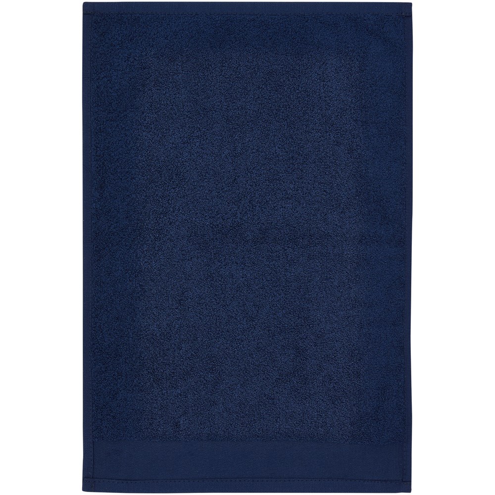 Serviette en coton 550 g/m² 30x50 cm Chloe Marine