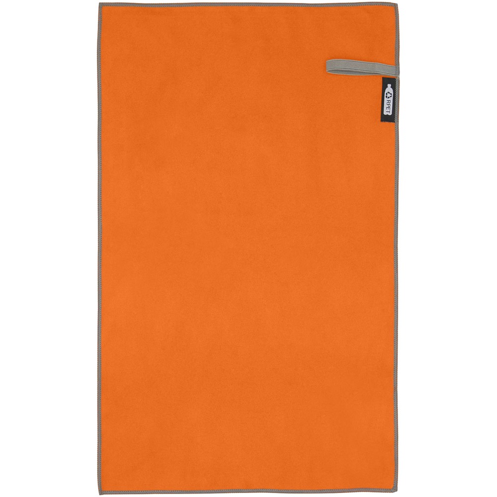 Serviette Pieter certifiée GRS ultra-légère et à séchage rapide 30 x 50 cm Orange