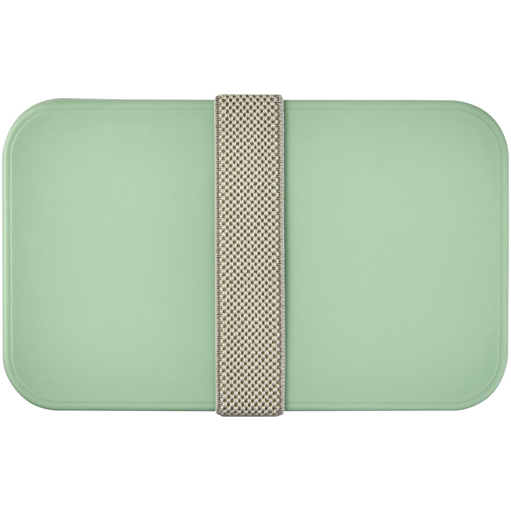 MIYO Renew Doppel-Lunchbox seaglass green, seaglass green, kieselgrau