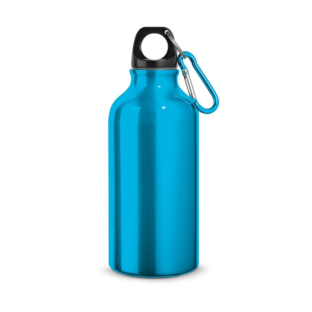 LANDSCAPE. Aluminium-Sportflasche mit Karabiner 400 ml