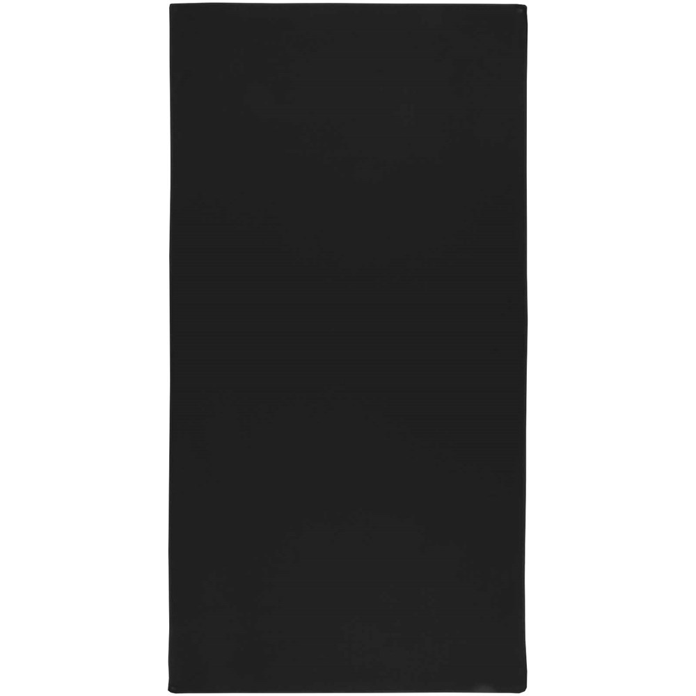 Lucas RPET Sporthandtuch 50 × 100 cm schwarz