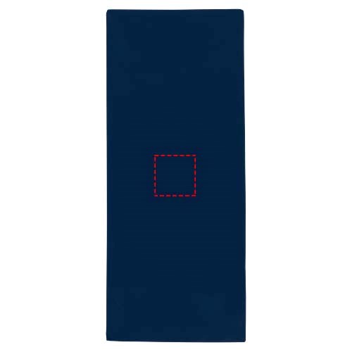 Lucas RPET Sporthandtuch 30 × 80 cm navy