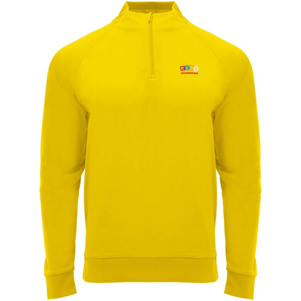 Epiro Half-Zip Sweatshirt für Kinder gelb