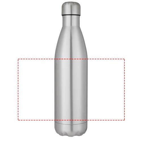 Bouteille Cove de 750 ml en acier inoxydable à isolation sous vide argent