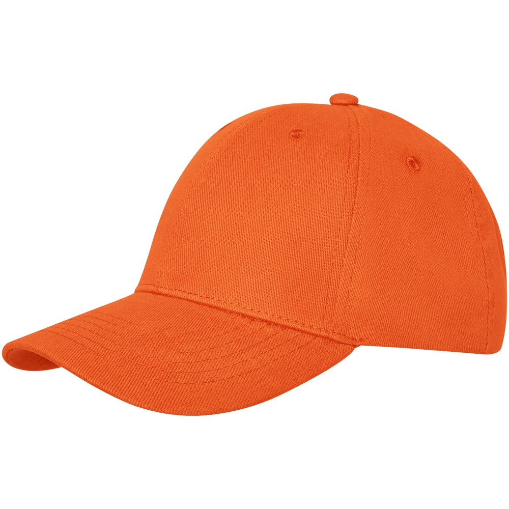 Casquette Davis 6 panneaux Orange