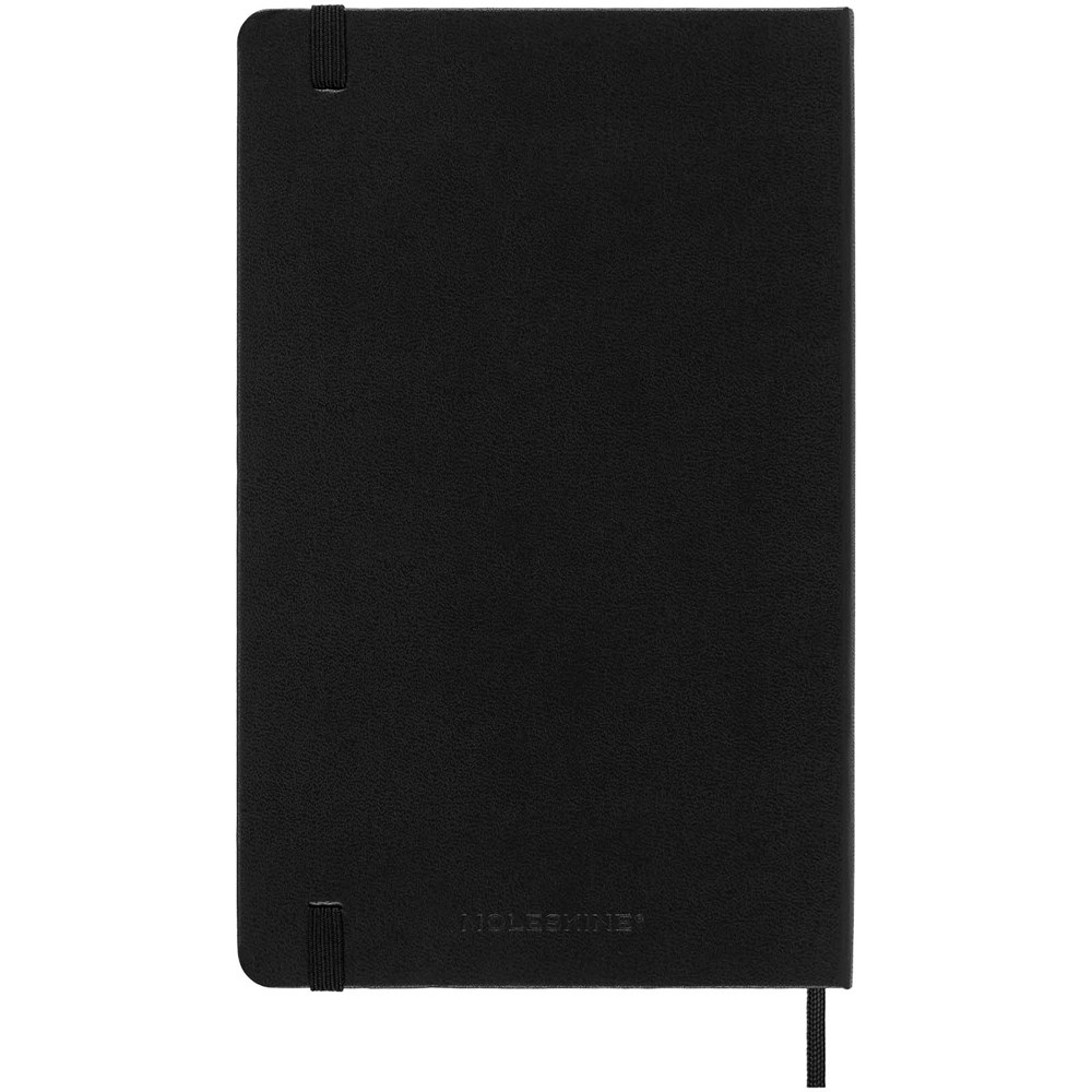 Moleskine Hardcover 12 Monate Tageskalender schwarz