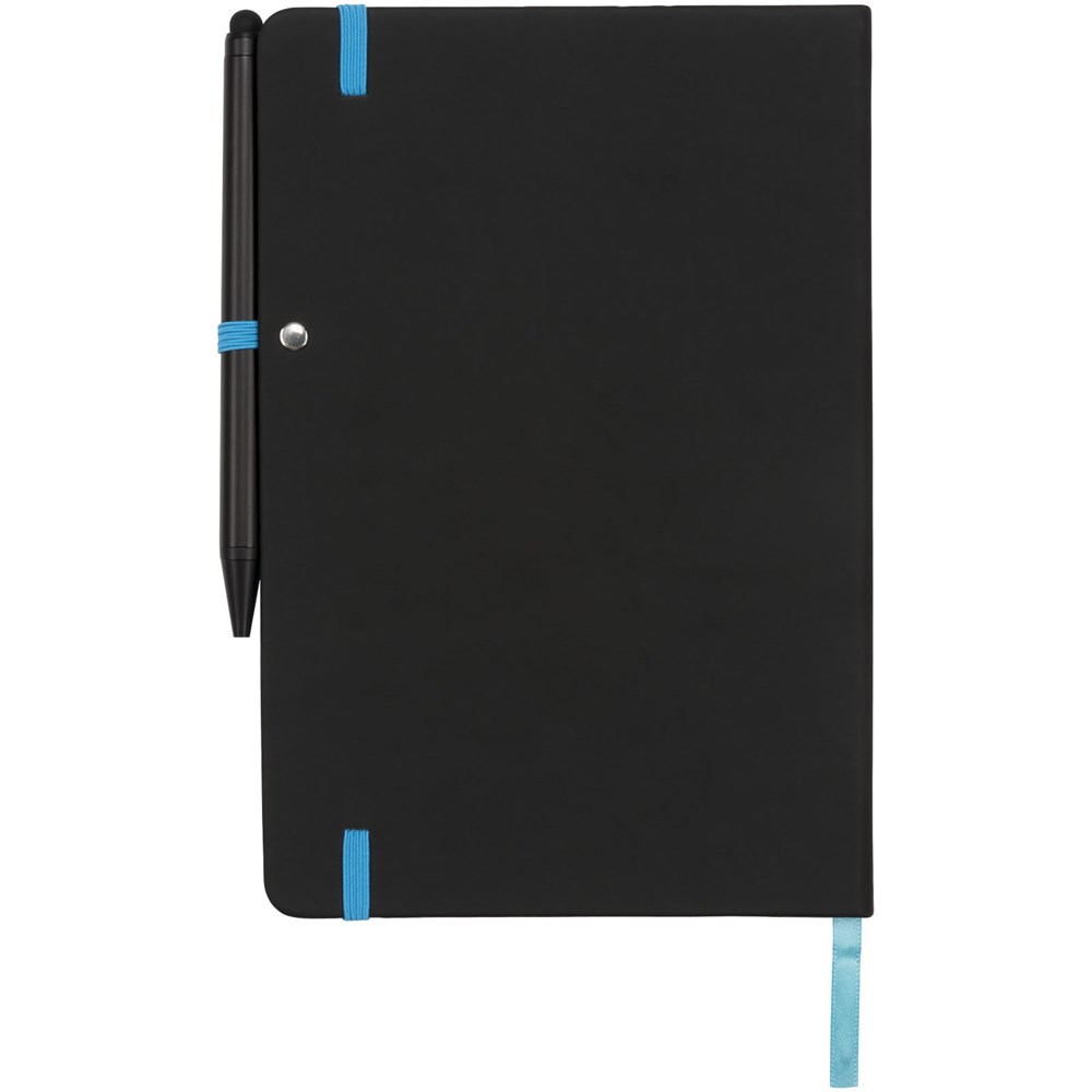 Carnet de notes M Noir Edge Noir, Bleu