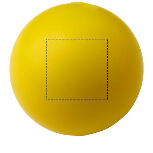 Cool runder Antistressball gelb