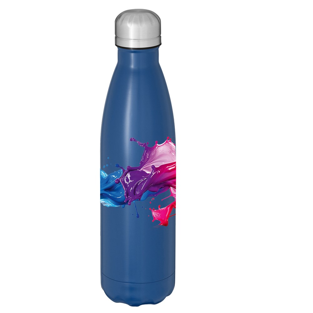 Isolierflasche 500 ml Säntis dunkelblau