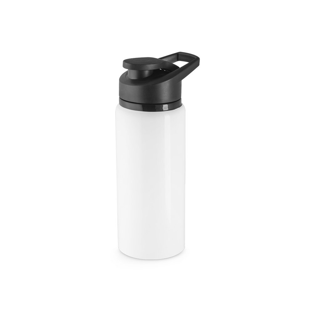 SHAWN Sportflasche aus 90% recyceltem aluminium weiss