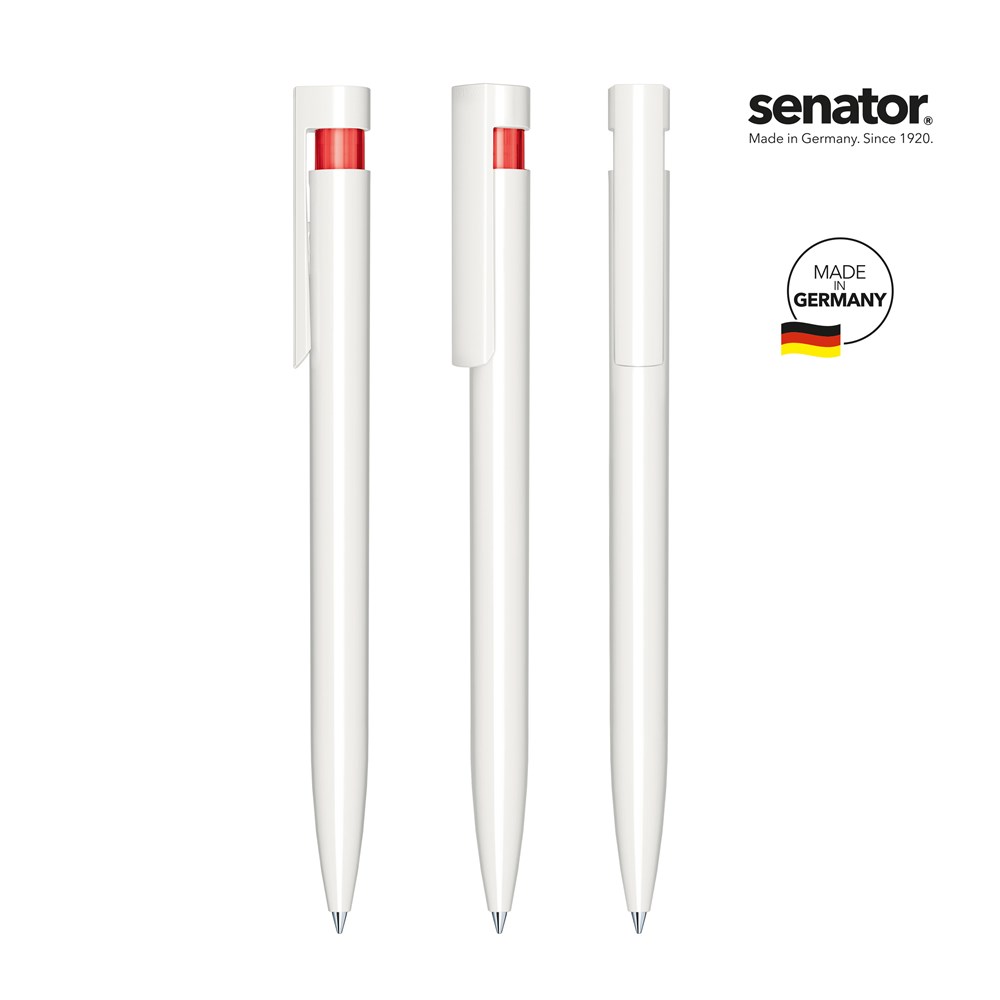 senator® Liberty Polished Basic  Druckkugelschreiber rot 186