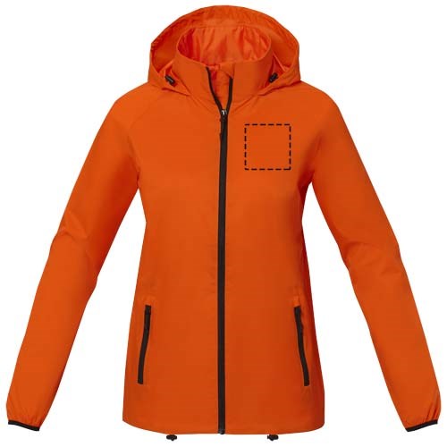 Dinlas leichte Jacke für Damen orange