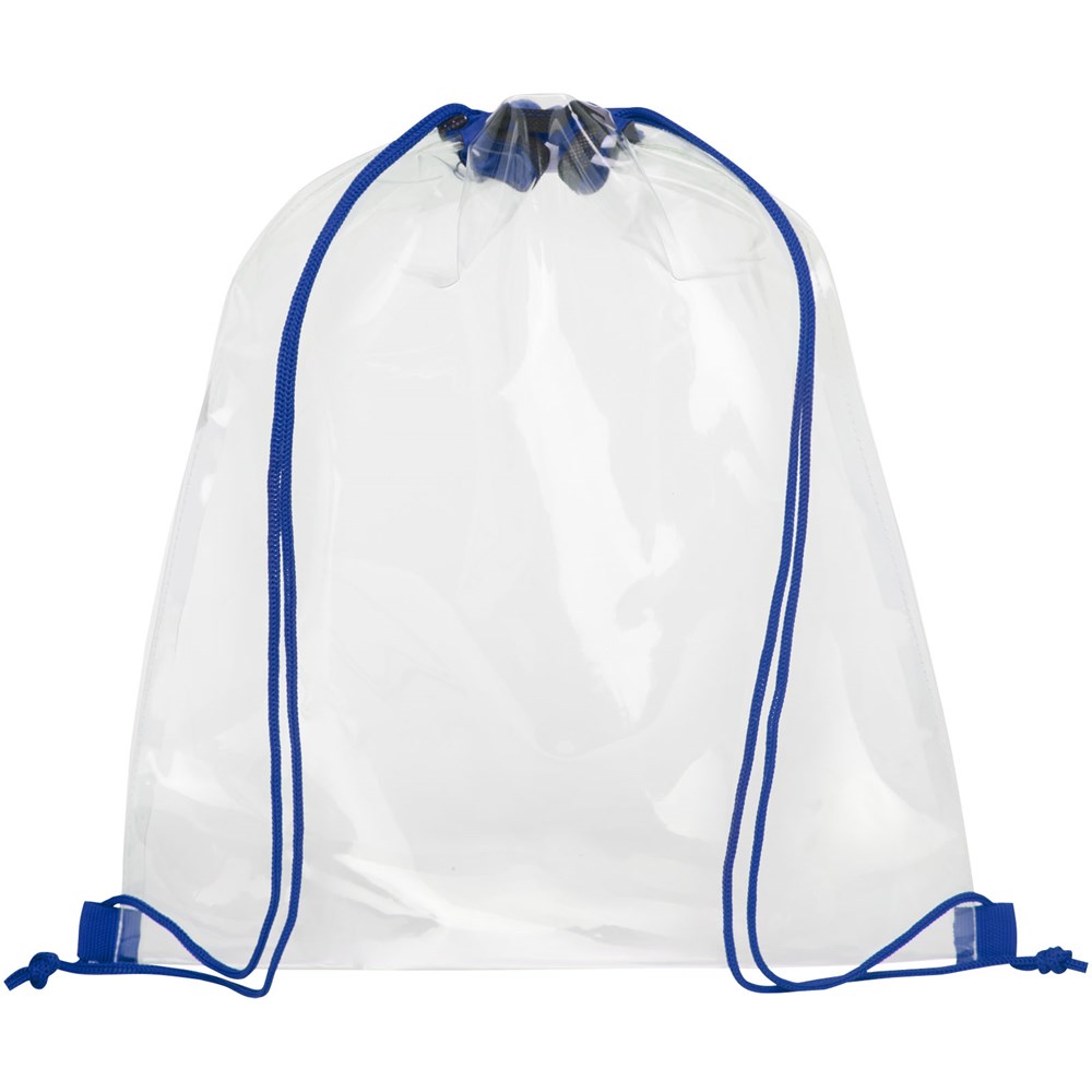 Lancaster Premium Turnbeutel 5L royalblau, transparent klar