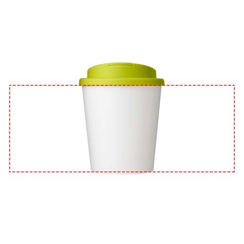 Gobelet avec isolation Brite-Americano Espresso Eco de 250 ml et anti-déversement Citron vert