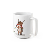 REINDEER Tasse avec impression de Noël 330 mL