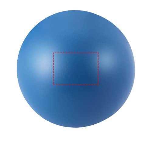 Cool runder Antistressball blau