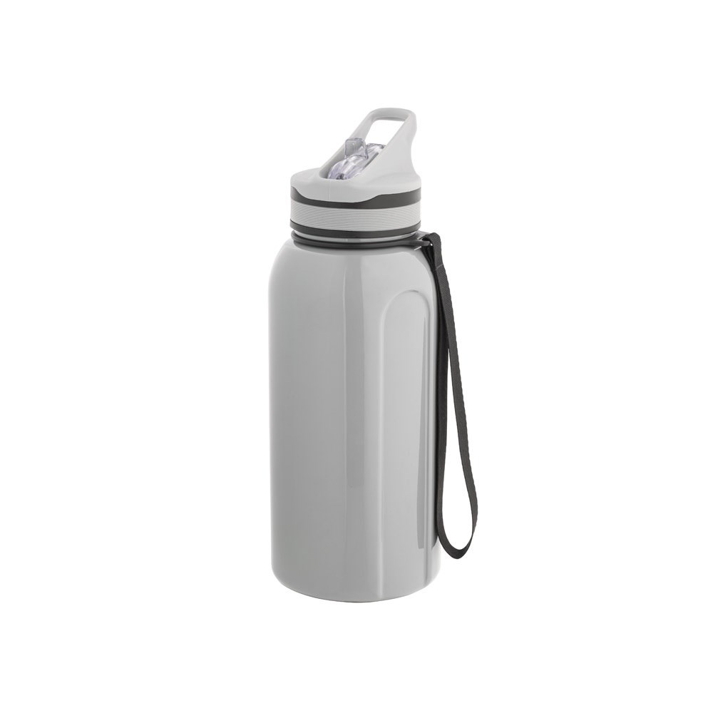 TYSON Sportflasche 1230 ml aus PETG grau