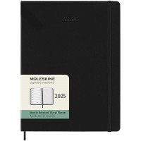 Moleskine Hardcover 12 Monate Wochenkalender XL