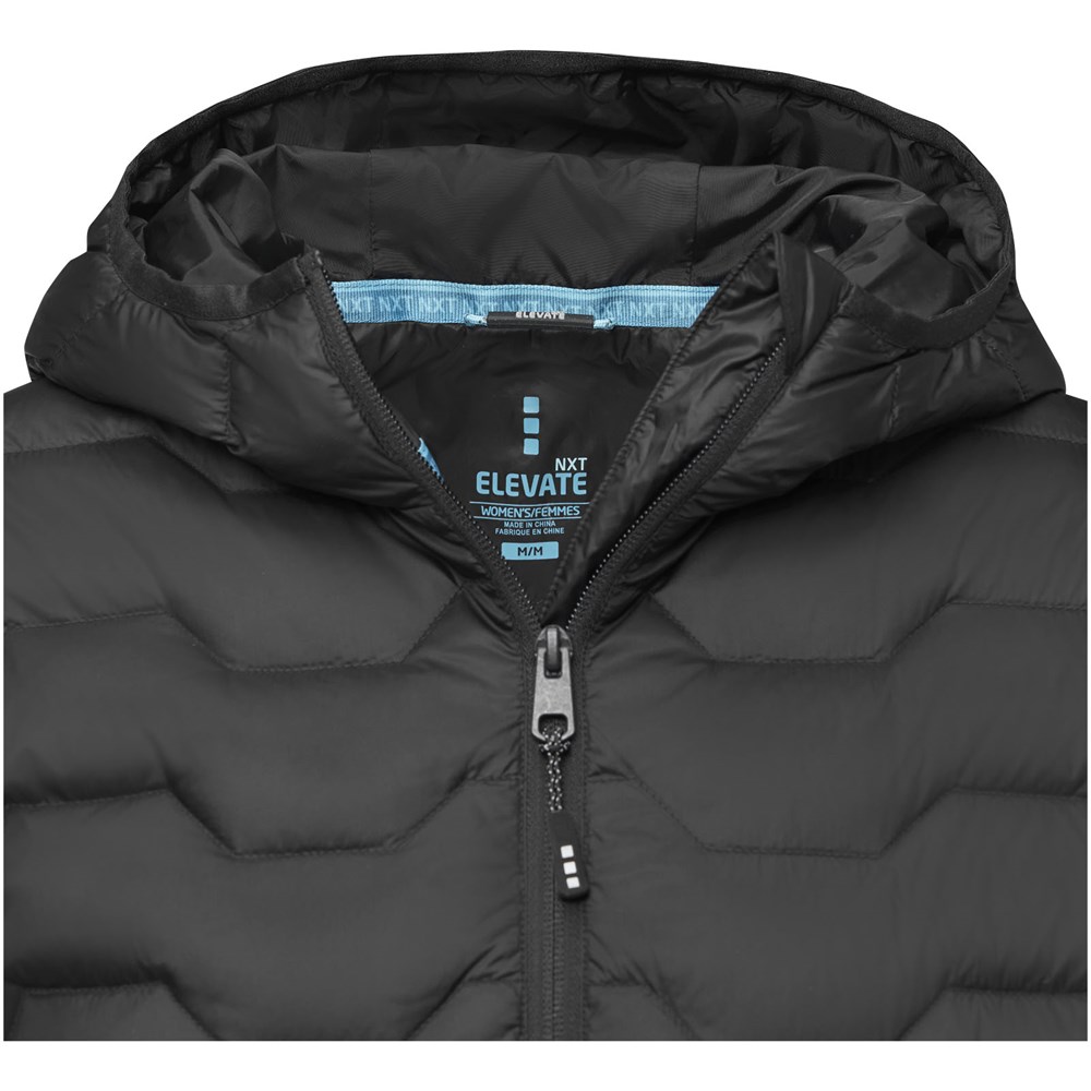 Veste duvet isotherme Petalite recyclée certifiée GRS pour femme Noir