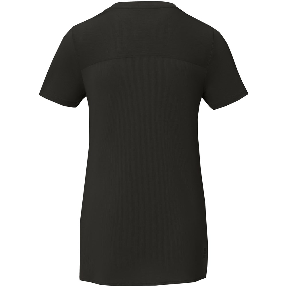 T-shirt Borax à manches courtes et en cool fit recyclé GRS pour femme Noir