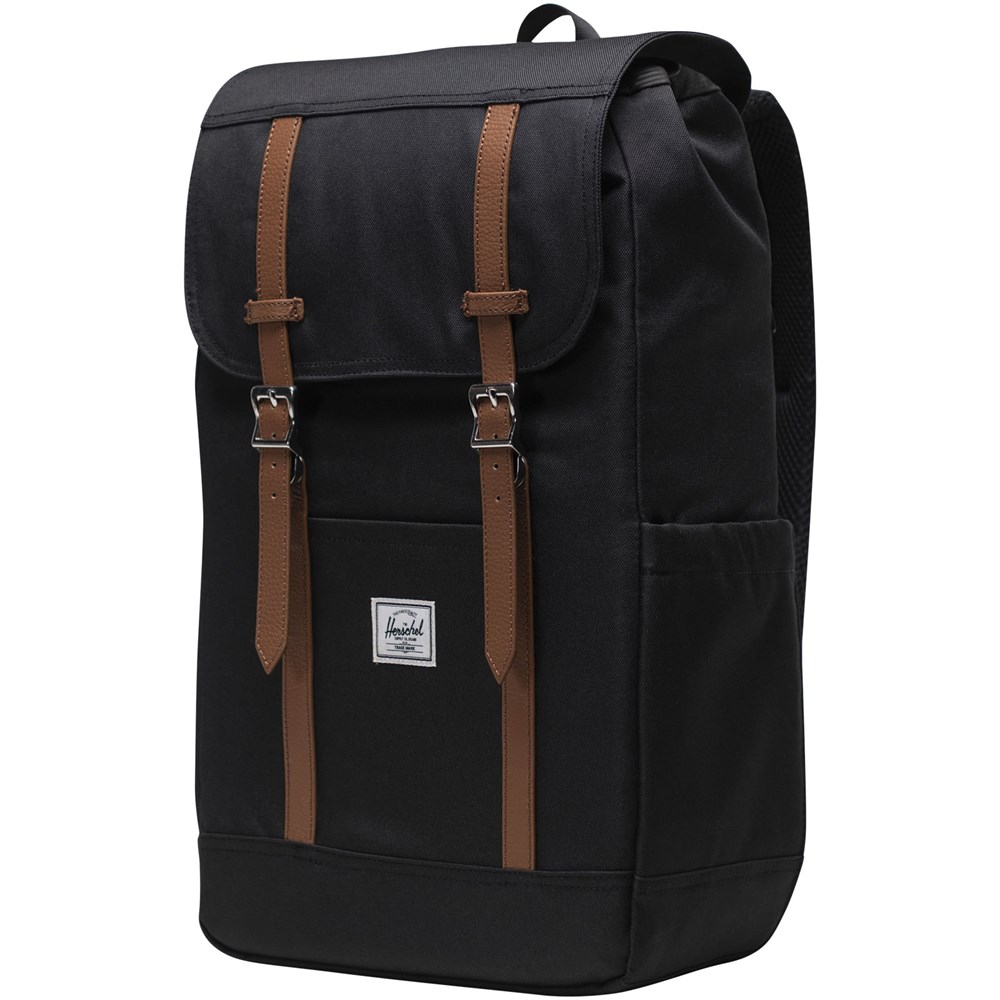 Sac à dos Herschel Retreat™, recyclé, pour ordinateur portable, 23 L Noir