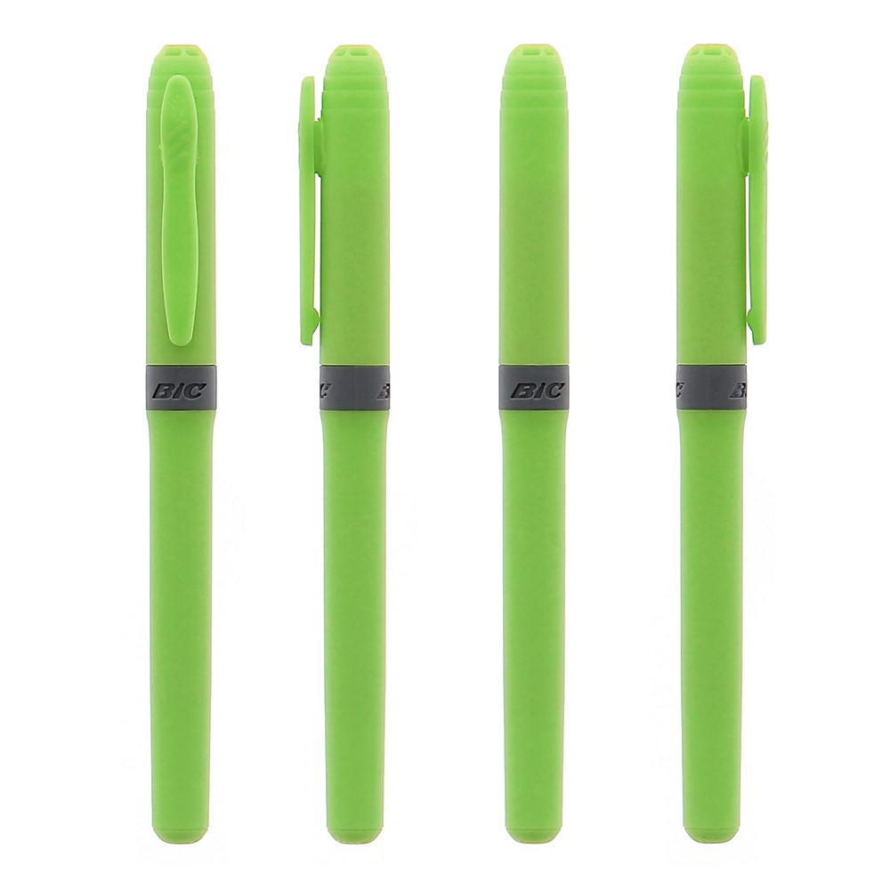 BIC® Brite Liner® Grip Surligneur vert pomme