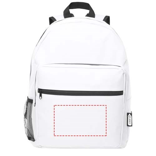 Retrend RPET-Rucksack 16L weiss