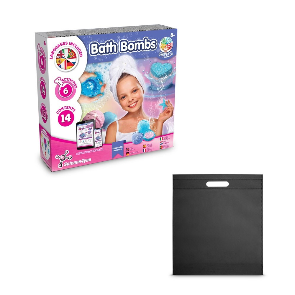 Bath Bombs Kit IV. Lernspiel lieferung inklusive einer non-woven tasche (80 g/m²)