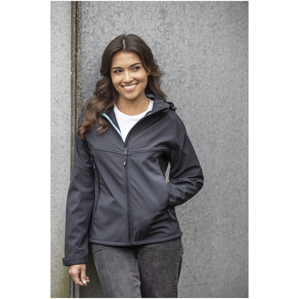 Veste softshell recyclée femme Coltan Gris storm