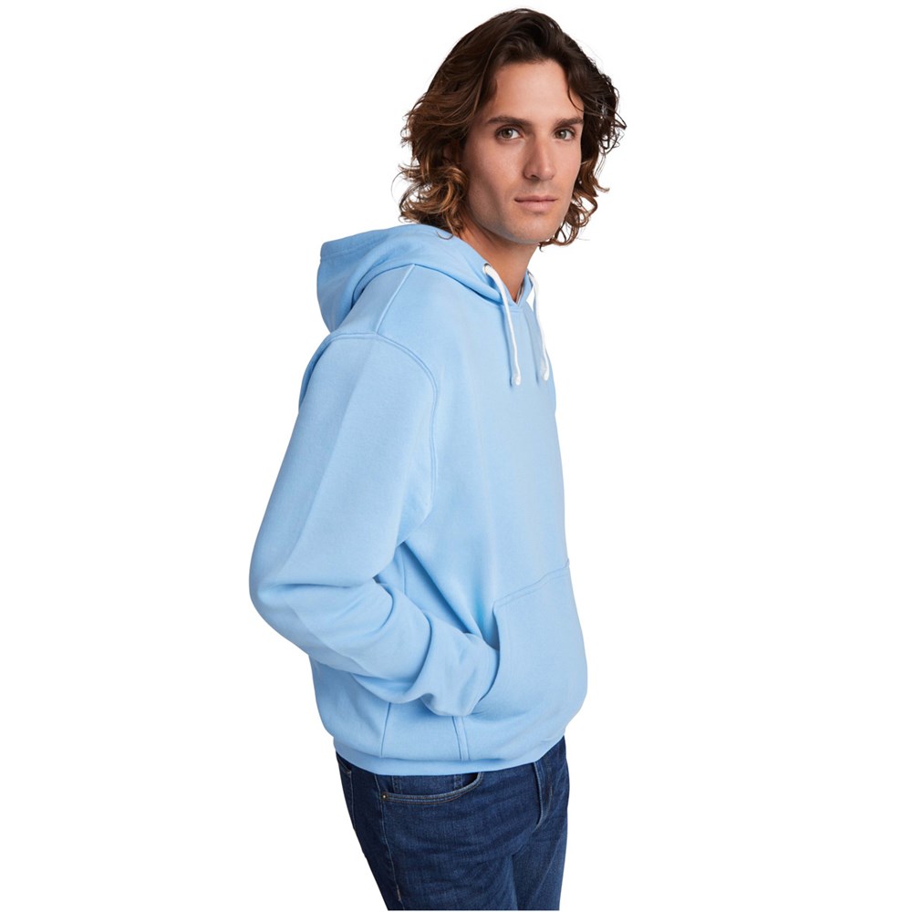 Kapuzenpullover mit Ihrem Logo – ideal als Werbegeschenk für kalte Tage. Erhältlich in verschiedenen Grössen und Farben. royalblau