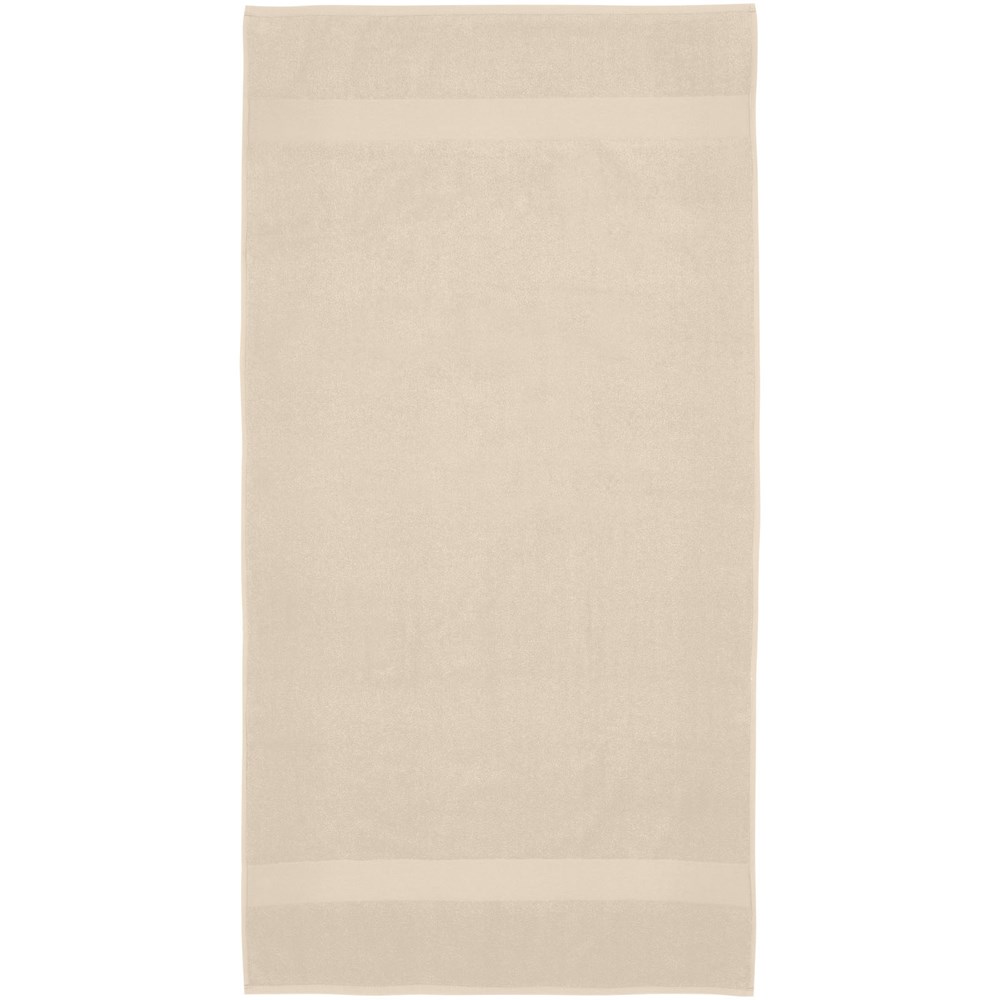 Serviette Amelia de 70 x 140 cm en coton de 450 g/m² Beige