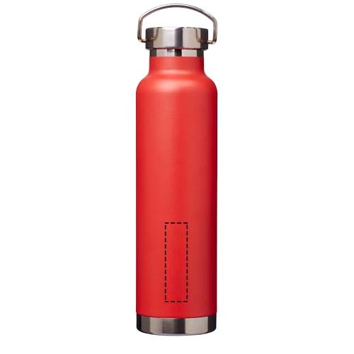 Thor 650 ml Kupfer-Vakuum Isoliersportflasche rot