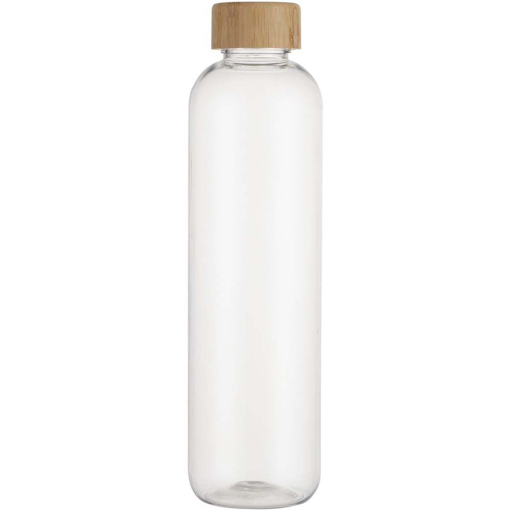 Bouteille d'eau Ziggs de 1 000 ml en plastique recyclé Translucide