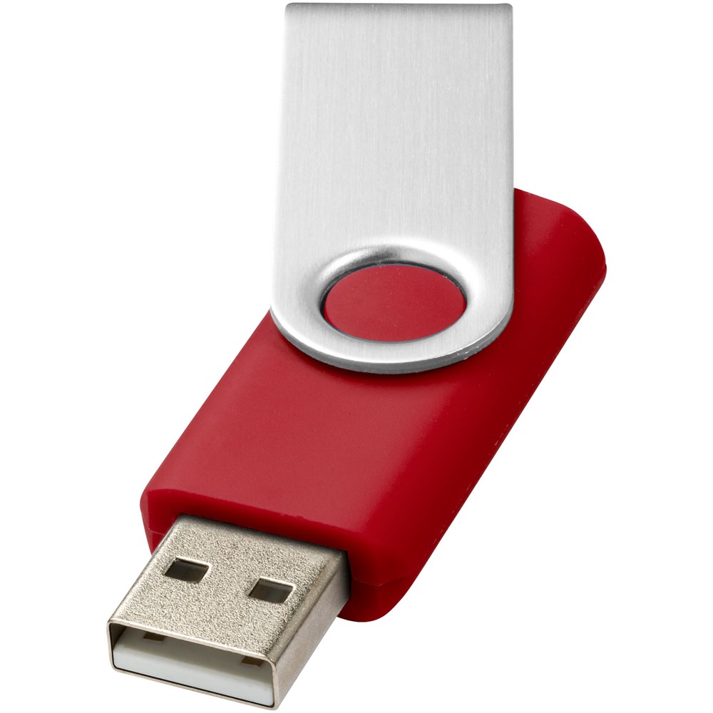 Rotate-Basic 2 GB USB-Stick rot, silber