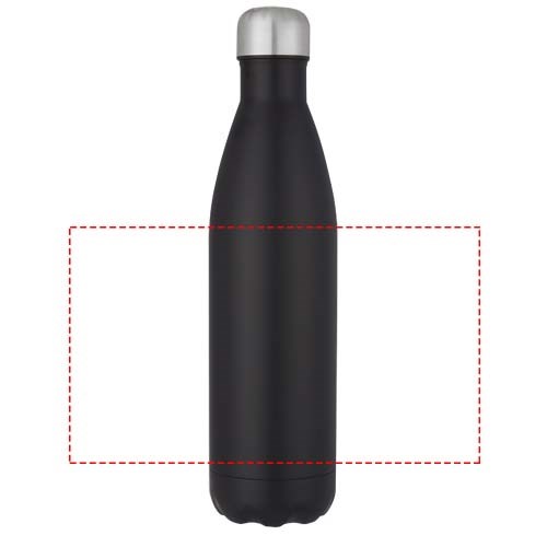 Bouteille Cove de 750 ml en acier inoxydable à isolation sous vide noir