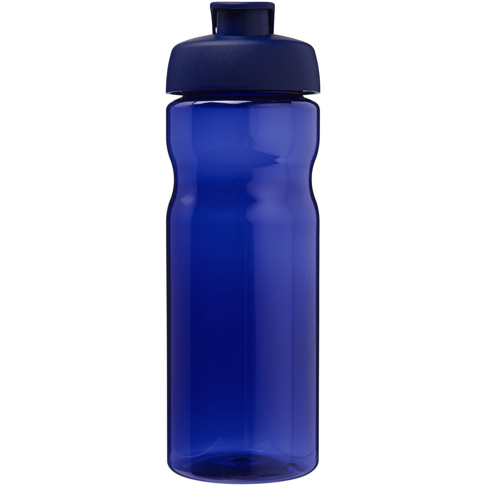 Bouteille de sport H2O Active® Eco Base de 650 ml avec couvercle à bec verseur bleu