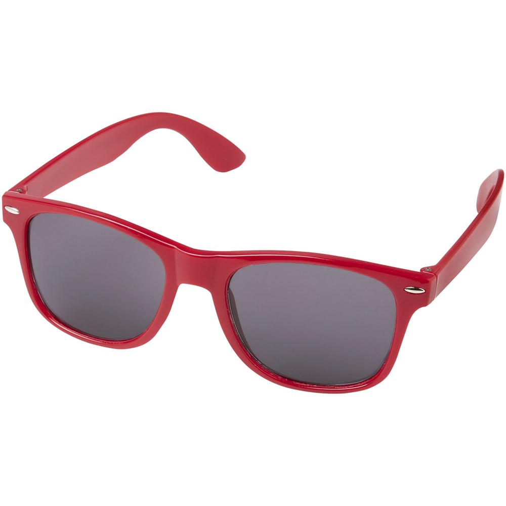 Lunettes de soleil Sun Ray en rPET rouge