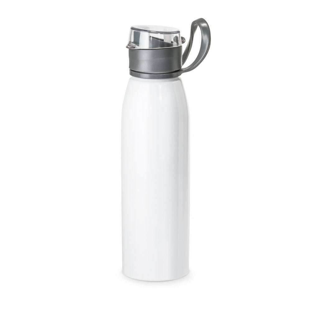 KORVER Bouteille de sport en aluminium 650 mL blanc