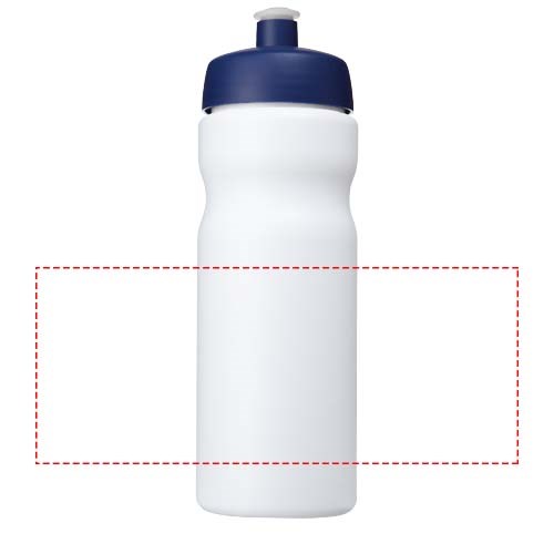 Bouteille de sport Baseline® Plus de 650 ml Bleu, Blanc