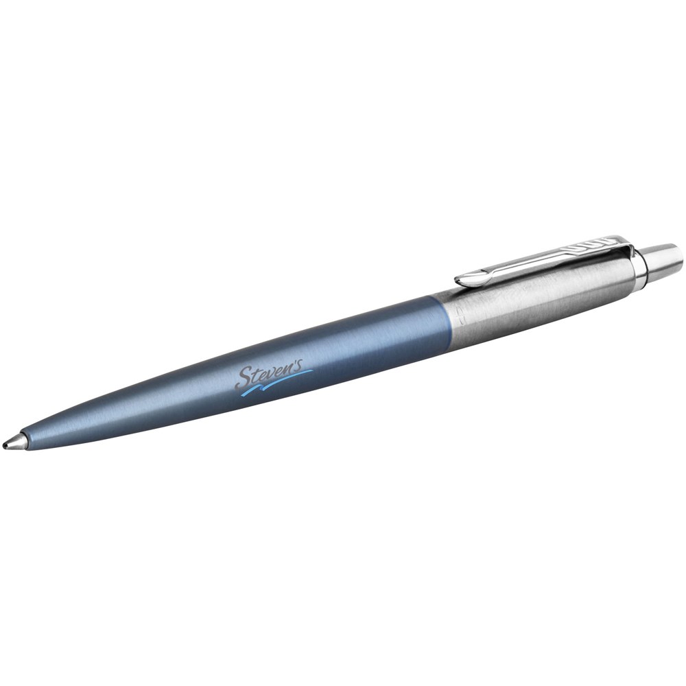 Stylo bille Jotter Bond Street Parker (encre bleue) Bleu clair, Argent