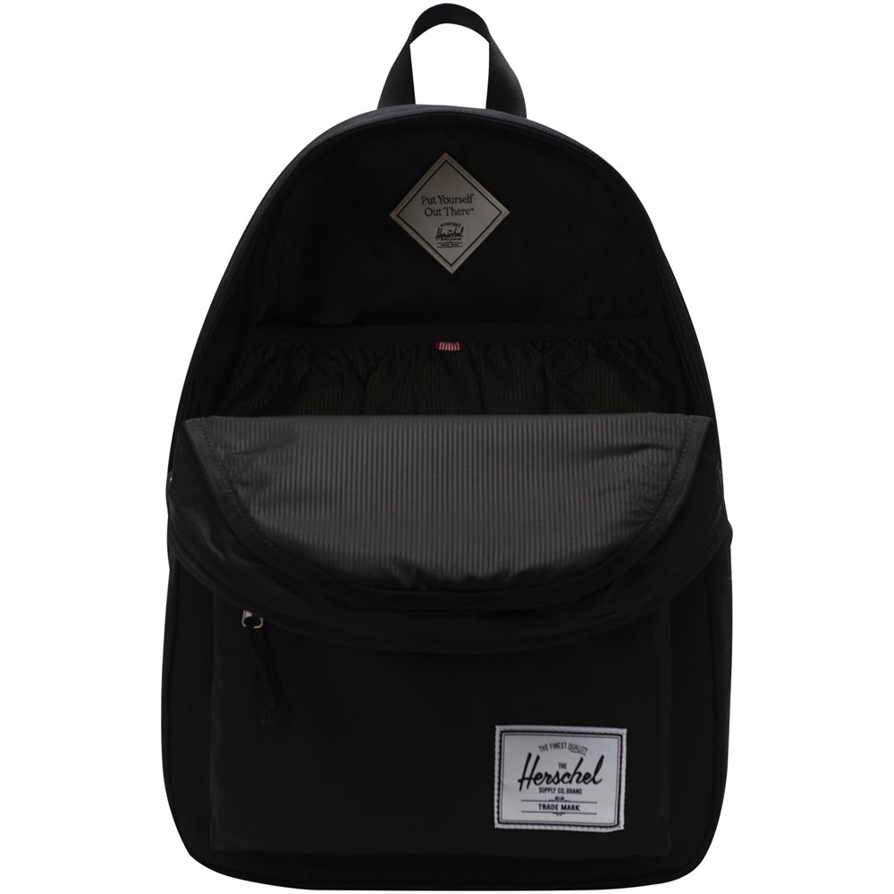 Sac à dos Herschel Classic™, recyclé, pour ordinateur portable, 26 L Noir