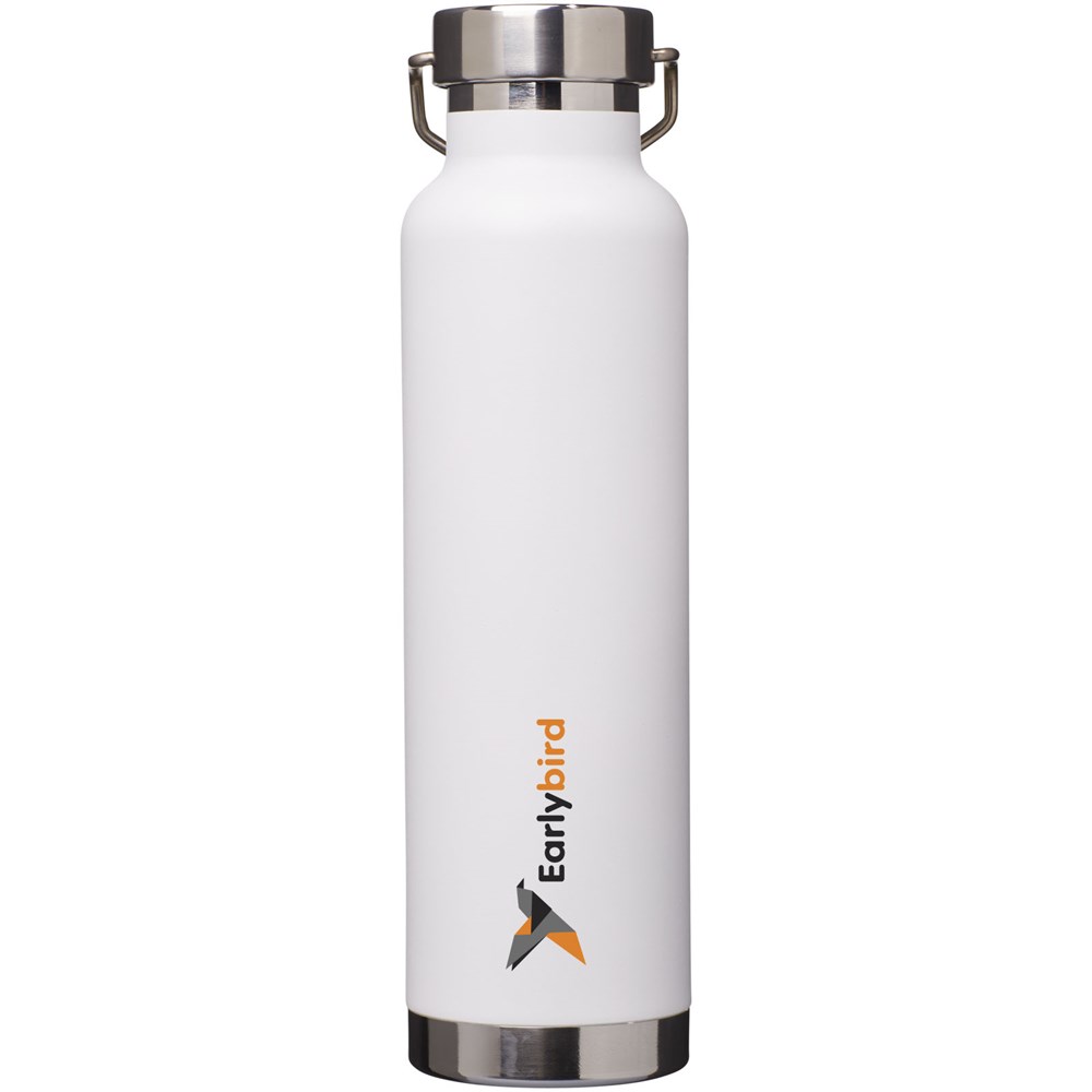 Thor 650 ml Kupfer-Vakuum Isoliersportflasche weiss