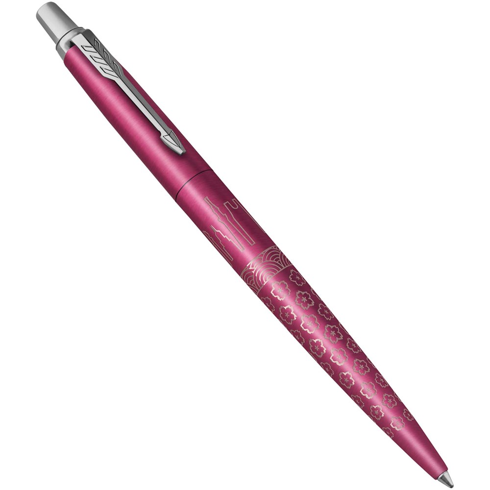 Parker Jotter SE Global Icons Kugelschreiber (blaue Mine) rosa