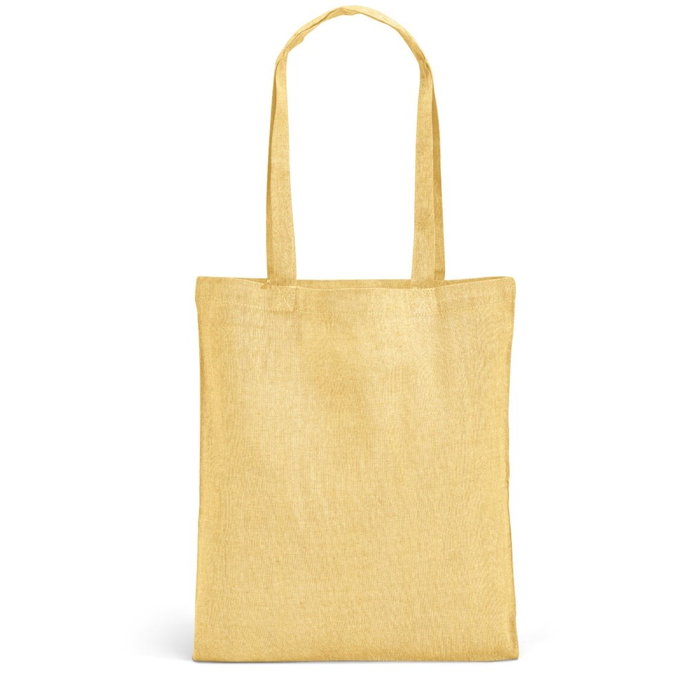 RYNEK Sac avec coton recyclé (140 g/m²) jaune