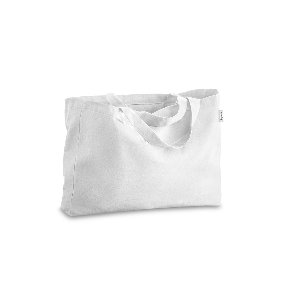 CAMDEN Sac en coton et en coton recyclé (280 g/m²) blanc