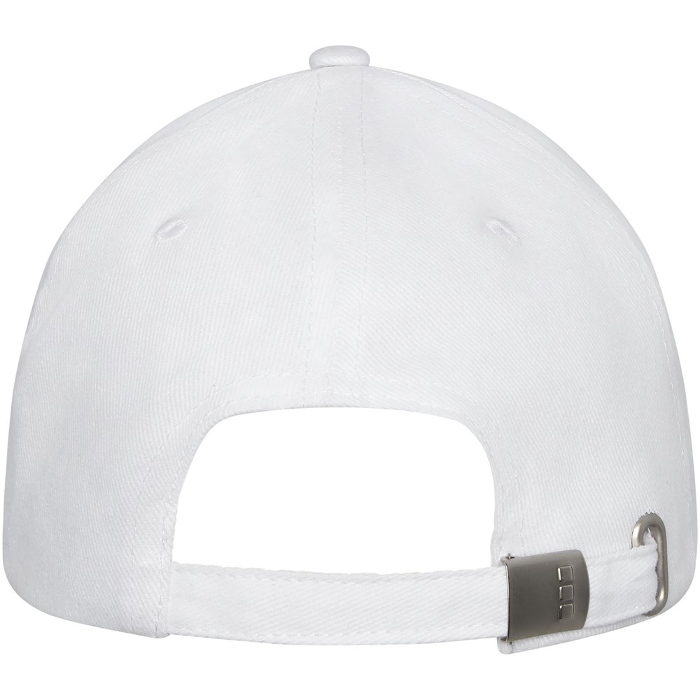 Casquette Davis 6 panneaux blanc