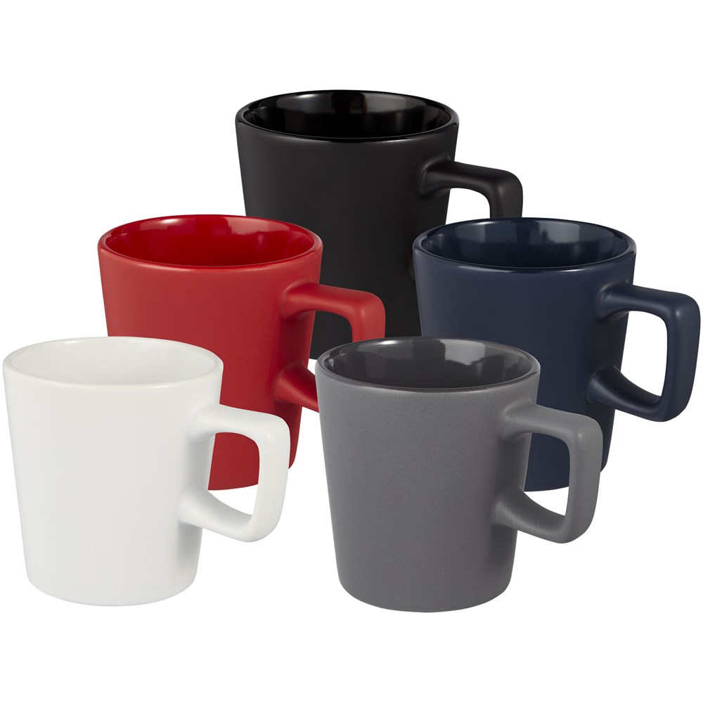 Mug Ross de 280 ml en céramique Noir mat