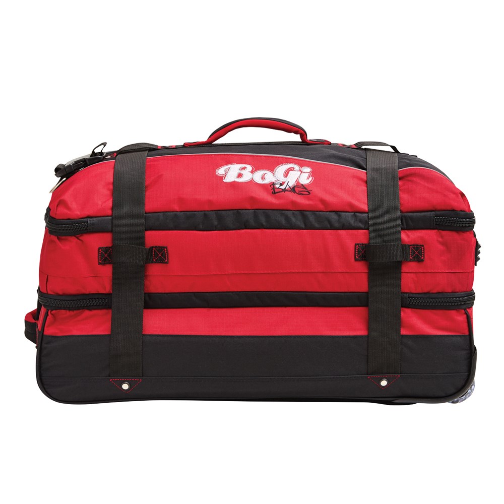 Trolley Tasche BoGi Bag 85 Liter schwarz/rot