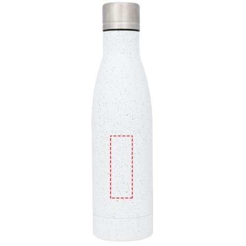 Vasa Kupfer-Vakuum Isolierflasche, gesprenkelt, 500 ml weiss